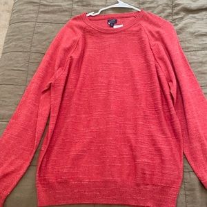 New with tags red jcrew lightweight sweater